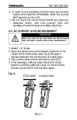 Preview for 12 page of Tenmars TM-12E Instruction Manual