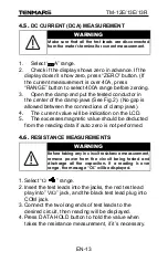 Preview for 14 page of Tenmars TM-12E Instruction Manual