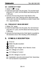 Preview for 15 page of Tenmars TM-12E Instruction Manual