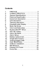 Preview for 3 page of Tenmars TM-186 User Manual