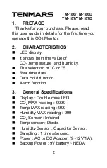 Preview for 4 page of Tenmars TM-186 User Manual