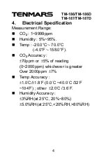 Preview for 6 page of Tenmars TM-186 User Manual