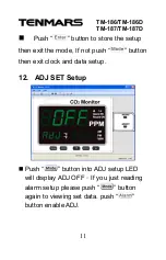 Preview for 13 page of Tenmars TM-186 User Manual