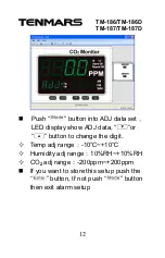 Preview for 14 page of Tenmars TM-186 User Manual