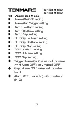 Preview for 15 page of Tenmars TM-186 User Manual