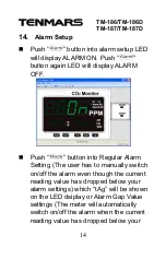 Preview for 16 page of Tenmars TM-186 User Manual