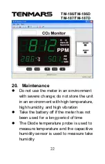 Preview for 24 page of Tenmars TM-186 User Manual