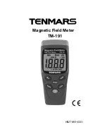 Предварительный просмотр 1 страницы Tenmars TM-191 Manual