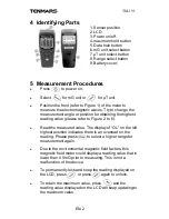 Предварительный просмотр 4 страницы Tenmars TM-191 Manual