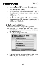 Preview for 12 page of Tenmars TM-197 User Manual