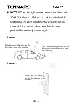 Предварительный просмотр 12 страницы Tenmars TM-207 User Manual