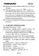 Предварительный просмотр 13 страницы Tenmars TM-207 User Manual