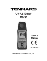 Preview for 1 page of Tenmars TM-213 User Manual