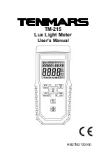 Tenmars TM-215 User Manual preview