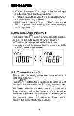 Preview for 10 page of Tenmars TM-215 User Manual