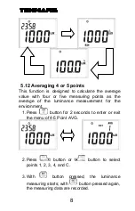 Preview for 11 page of Tenmars TM-215 User Manual