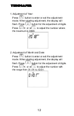 Preview for 15 page of Tenmars TM-215 User Manual