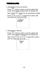 Preview for 16 page of Tenmars TM-215 User Manual