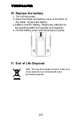 Preview for 26 page of Tenmars TM-215 User Manual