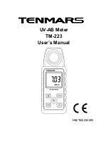 Preview for 1 page of Tenmars TM-223 User Manual