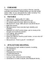 Preview for 3 page of Tenmars TM-223 User Manual