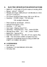 Preview for 5 page of Tenmars TM-223 User Manual