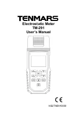 Tenmars TM-291 User Manual preview