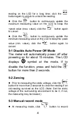 Предварительный просмотр 7 страницы Tenmars TM-291 User Manual