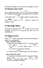 Предварительный просмотр 8 страницы Tenmars TM-291 User Manual