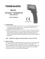 Tenmars TM-301 User Manual preview