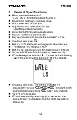 Preview for 15 page of Tenmars TM-380 User Manual