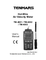 Tenmars TM-4001 User Manual preview