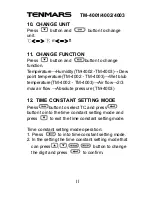 Предварительный просмотр 12 страницы Tenmars TM-4001 User Manual