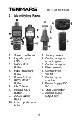 Preview for 6 page of Tenmars TM- 4100 User Manual