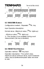 Preview for 16 page of Tenmars TM- 4100 User Manual