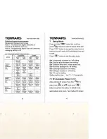 Preview for 10 page of Tenmars TM-4100 User Manual