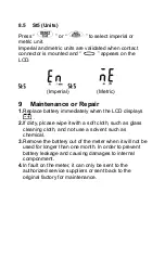 Предварительный просмотр 18 страницы Tenmars TM- 4100DN User Manual