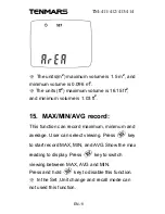 Preview for 13 page of Tenmars TM-411 User Manual