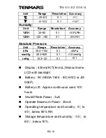 Preview for 18 page of Tenmars TM-411 User Manual