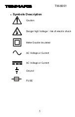 Preview for 5 page of Tenmars TM-6001 User Manual