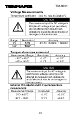 Preview for 12 page of Tenmars TM-6001 User Manual