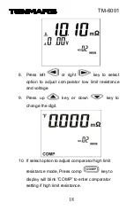 Preview for 20 page of Tenmars TM-6001 User Manual