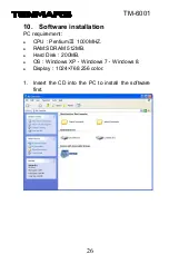 Preview for 28 page of Tenmars TM-6001 User Manual
