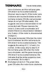 Preview for 8 page of Tenmars TM-601N User Manual