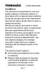 Preview for 19 page of Tenmars TM-601N User Manual