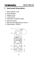 Preview for 10 page of Tenmars TM-721 User Manual