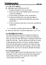 Preview for 7 page of Tenmars TM-730 User Manual