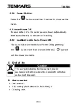 Preview for 8 page of Tenmars TM-730 User Manual