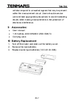 Preview for 10 page of Tenmars TM-730 User Manual