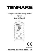 Tenmars TM-731 User Manual предпросмотр